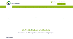 Desktop Screenshot of aimherbal.com